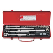 Ko-Ken 3/8" Drive 6 - 21mm Socket Set, 18 Pieces - KO3200M1