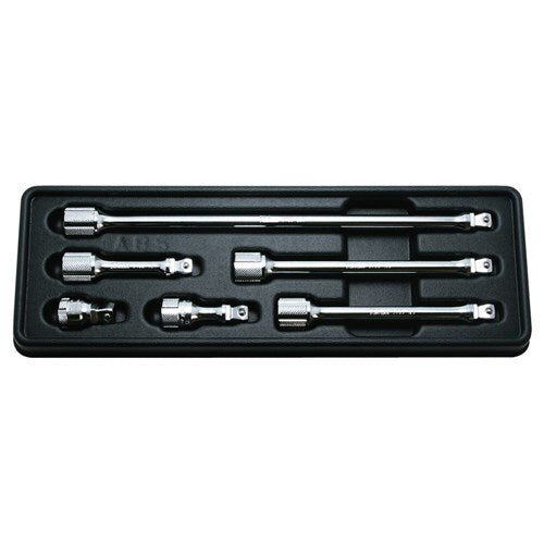 Ko-Ken 3/8" Drive Wobble Fix Extension Set (32 - 250mm), 6 Pieces1