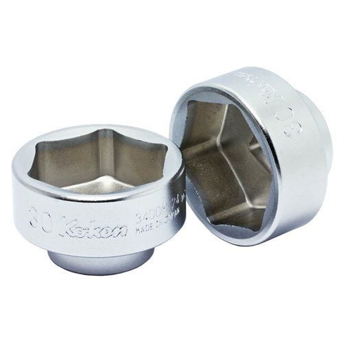 Ko-ken 3/8" Socket 6Pt Metric 3400M.24 Series - AIMS Industrial Supplies