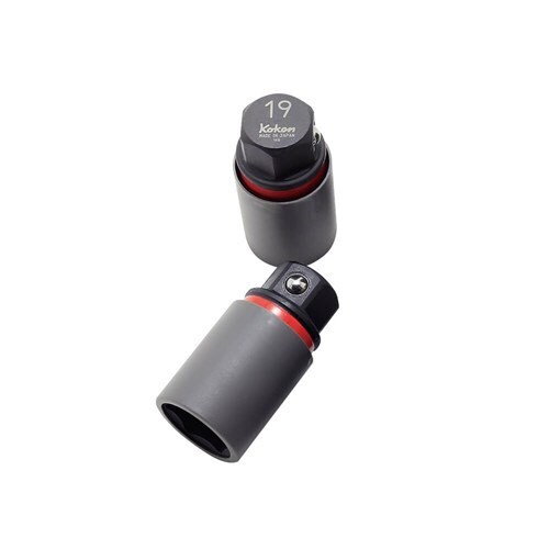 Ko-ken Adaptor Socket, Low Profile WH 19mm KO280PM19