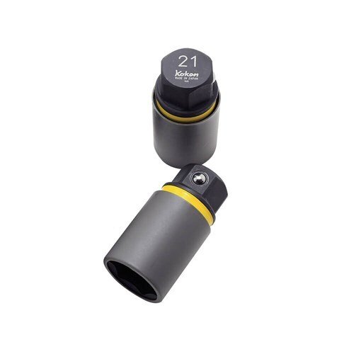 Ko-ken Adaptor Socket, Low Profile WH Metric - AIMS Industrial Supplies