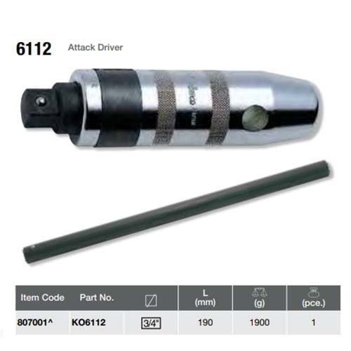 Ko - Ken Attack Driver 3/4" Drive - KO6112 - AIMS Industrial Supplies