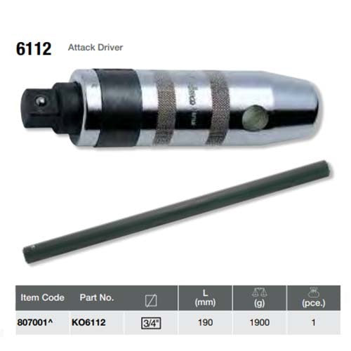 Ko-Ken Attack Driver 3/4" Drive - KO61122