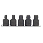 Ko - Ken Bolt Twister Set On Rail 1/2" Drive 8 - 16mm L37, 5pcs - AIMS Industrial Supplies