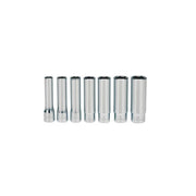 Ko-Ken Deep Socket Set 1/4" Drive 1/4" - 1/2", 6 Point - 7Pcs - KO2274A - AIMS Industrial Supplies