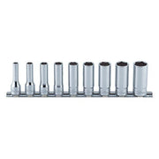 Ko - Ken Deep Socket Set On Rail - AF - AIMS Industrial Supplies