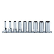 Ko-Ken Deep Socket Set On Rail - AF1