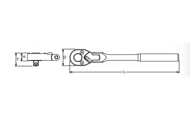 Ko - Ken Flexible Ratchet - AIMS Industrial Supplies