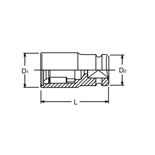 Ko - Ken Impact Screw W/ Stud Setter - AIMS Industrial Supplies