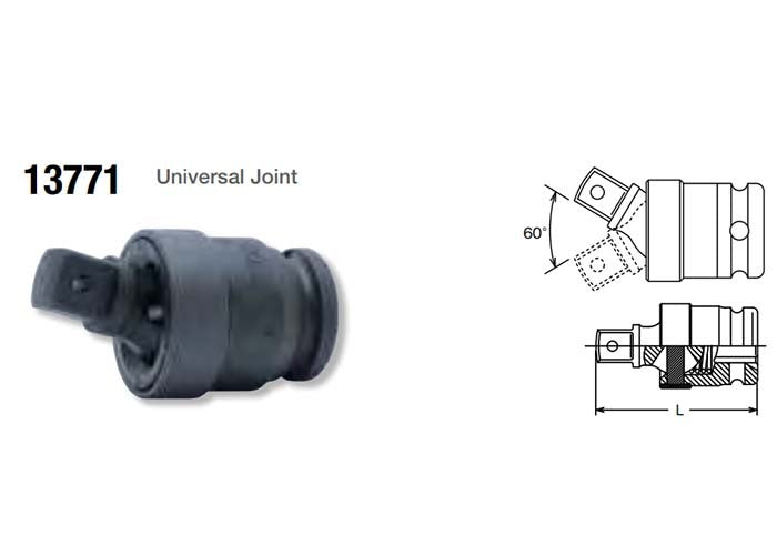 Ko-Ken Impact Universal Joint 3/8" Drive - KO137712