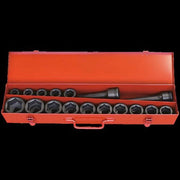 Ko - Ken KO16245M 3/4" Drive Impact Socket Set, 17 Pieces - AIMS Industrial Supplies