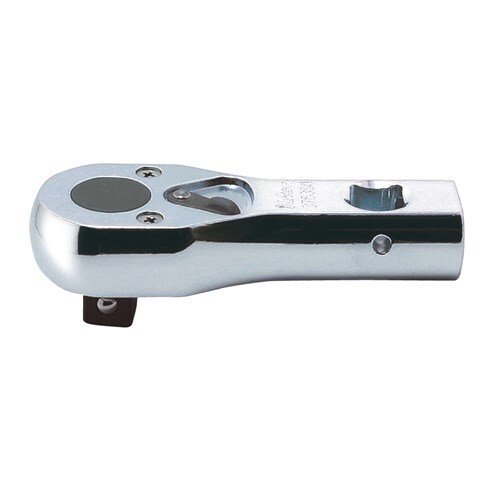 Ko - Ken Multi - Purpose Reversible Ratchet 3/8" Drive x 81mm (24 Gears) - AIMS Industrial Supplies
