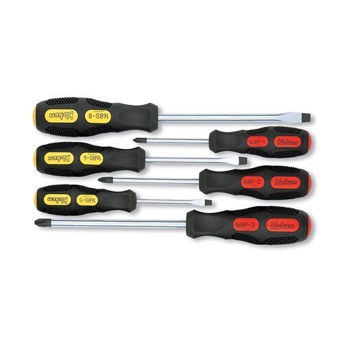 Ko-Ken Phillips & Slotted Screwdriver Set, 6Pieces - KO168PS/6 - AIMS Industrial Supplies