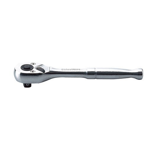 Ko-Ken Ratchet Flex Head Quick Release 1/4" Drive Polished Handle