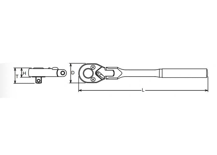 Ko - Ken Ratchet Quick Release (24 Gears) - AIMS Industrial Supplies