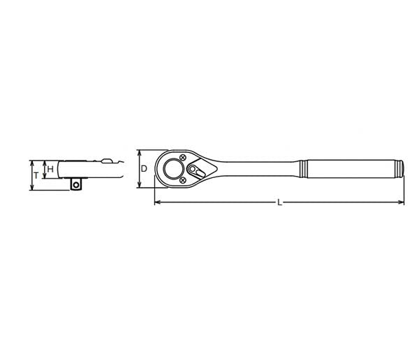 Ko - Ken Ratchet Quick Release 3/8" Drive - AIMS Industrial Supplies