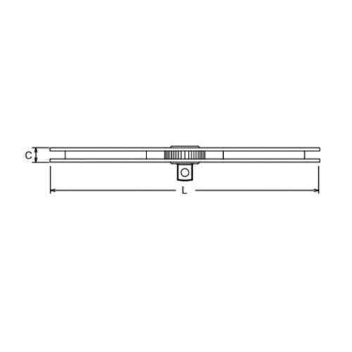Ko-Ken Ratchet Tap Handle - AIMS Industrial Supplies