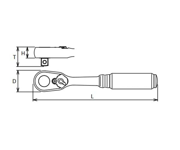 Ko - Ken Reversible Ratchet Z Series - AIMS Industrial Supplies