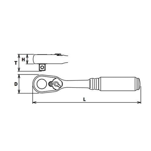 Ko - Ken Reversible Ratchet Z Series - AIMS Industrial Supplies