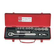 Ko-Ken Socket Set 1/2" Drive 10 - 24mm 12Point, 13pcs - KO4222M1