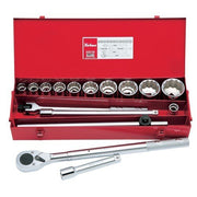 Ko - Ken Socket Set 3/4" Drive 12Pt 7/8 - 2" AF, 18 Pieces - KO6201A - AIMS Industrial Supplies