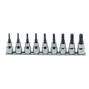 Ko-Ken Socket Set On Rail 3/8" Dr. Penta-Lobe 10PR-50PR, 8pcs1
