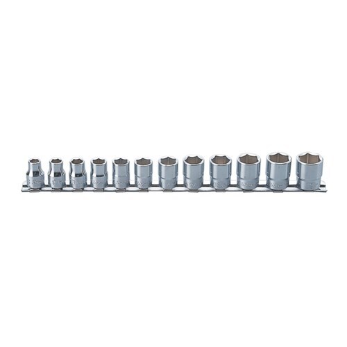 Ko-Ken Socket Set On Rail 3/8" Drive1