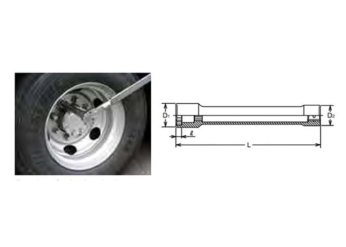 Ko - Ken Socket Wheel Nut - AIMS Industrial Supplies