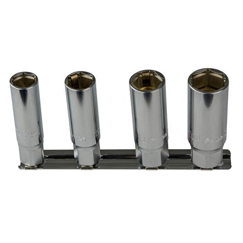 Ko-Ken Sparkplug Socket Set With Spring Clip 3/8" Drive x 14 - 20.8mm1