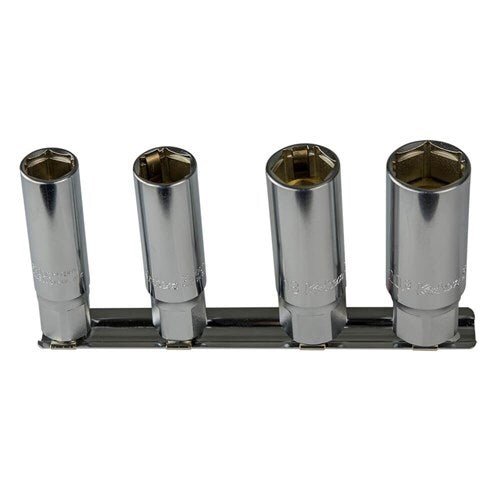 Ko - Ken Sparkplug Socket Set With Spring Clip 3/8" Drive x 14 - 20.8mm - AIMS Industrial Supplies