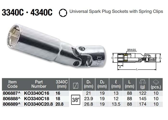 Ko - Ken SparkPlug Spring Clip - AIMS Industrial Supplies