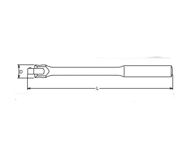 Ko-Ken Swivel Handle 3/4" Drive - AIMS Industrial Supplies