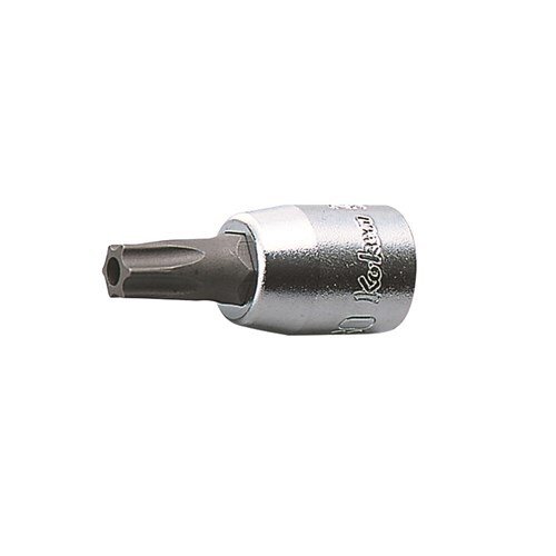 Ko - Ken Tamper Resistant Torx Socket Bit - 2025 - 28 (TH) - AIMS Industrial Supplies
