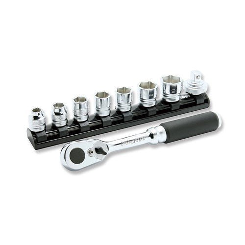 Ko - Ken Z - Series Metric Socket Set on Magnetic Rail - AIMS Industrial Supplies
