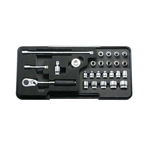 Ko-Ken Z-Series Socket Set 1/4" Drive 4 -14mm 6Pt., 26 Pcs - KOP2285Z - AIMS Industrial Supplies