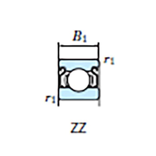 Koyo/JTEKT 624-ZZ Extra Small Ball Bearing Metal Shield 4 x 13 x 5mm2