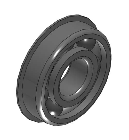 Koyo/JTEKT 63/28NRC3 Deep Groove Ball Bearing with Snap Ring (C3) 22 x 56 x 16mm