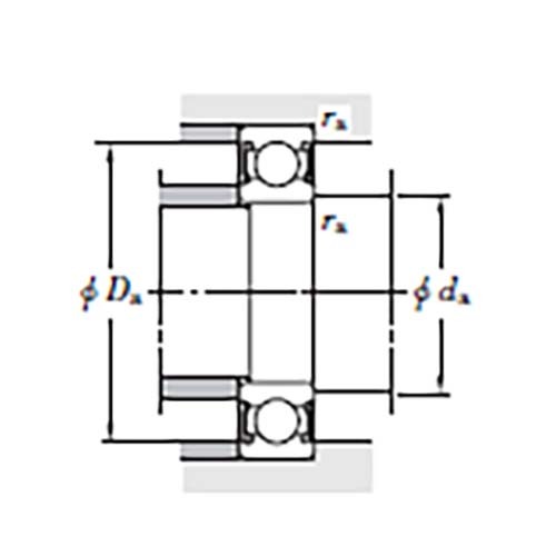 Koyo/JTEKT 6915-ZZ Deep Groove Ball Bearing Metal Shield 75 x 105 x 16mm3