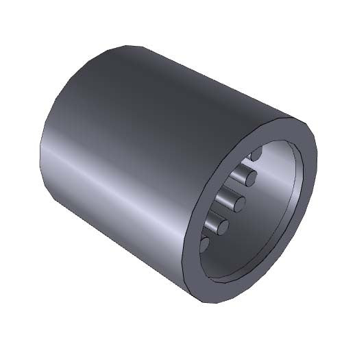 Koyo/JTEKT Shell Type Needle Roller Bearing 15 x 21 x 22mm (JR12X55X2.5)