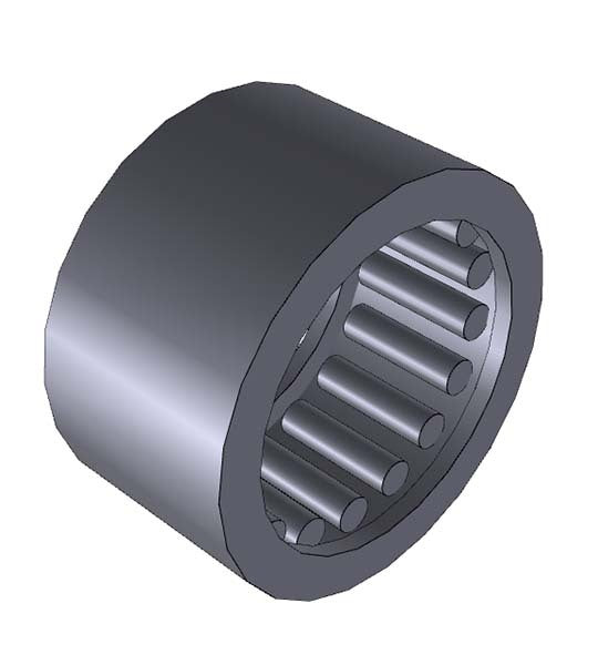 Koyo/JTEKT Shell Type Needle Roller Bearing 16 x 22 x 12mm (JR12X16X12)