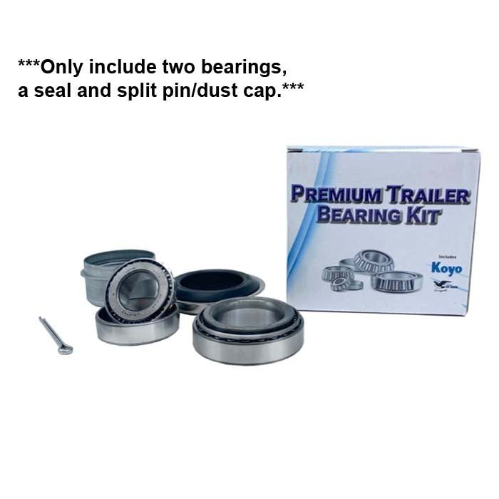 Koyo/JTEKT TBK-FR Trailer Bearing Kit w/ Split Pin/Dust Cap Ford Road - AIMS Industrial Supplies