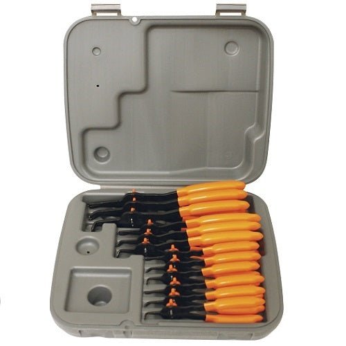 Lang Combination Internal/External Snap Ring Pliers Set, 12 pieces - AIMS Industrial Supplies