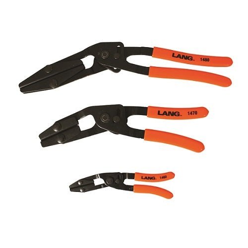 Lang Hose Pinch Off Self Locking Pliers Set of 3 - AIMS Industrial Supplies