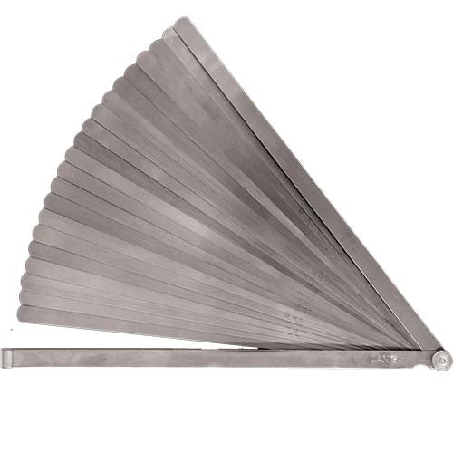 Lang Tools 300mm Feeler Strip Set (.0015 - .04") Set of 25 - AIMS Industrial Supplies