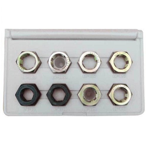 Lang Tools Metric and Imperial Spindle Rethreader Kit, 8 Pieces - AIMS Industrial Supplies