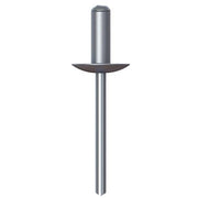 Large Flange Dome Head Rivet AL 5052 Steel Zinc Plated1