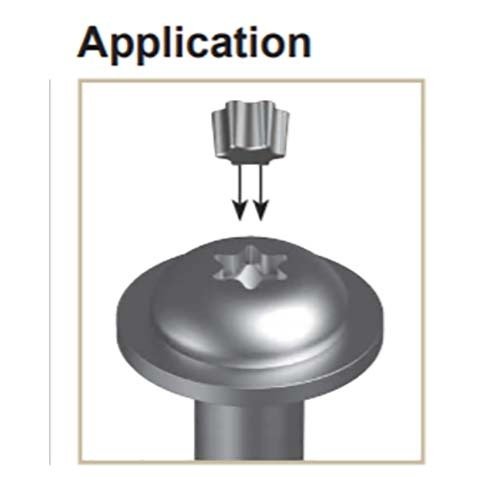 LB01 Security Recess Plug Torx Zinc Plated - AIMS Industrial Supplies