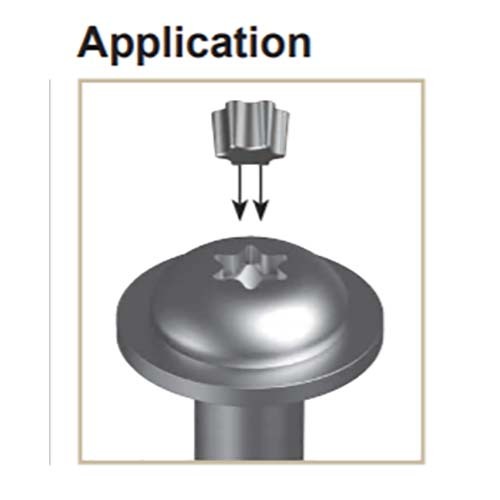 LB01 Security Recess Plug Torx Zinc Plated2