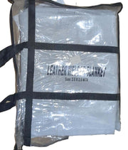 Leather Welding Blanket (No Eyelets) - 2m x 2m - AIMS Industrial Supplies