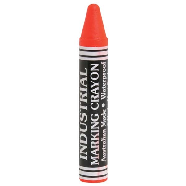Leviathan Industrial Crayon Fl/Orange 12-Pack